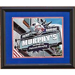 NFL Team Personalized Pub Print in Frame
