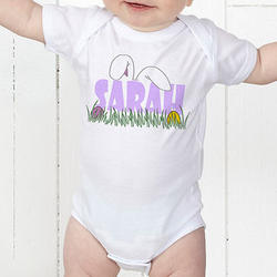Ears to You Easter Personalized Baby Bodysuit