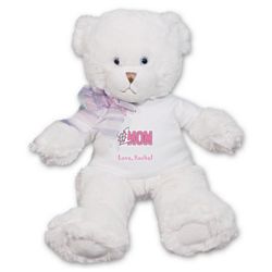 Personalized Number One Mom Teddy Bear