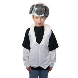 Lamb Hat Vest Costume