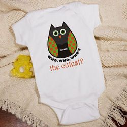 Personalized Who's the Cutest Infant Bodysuit
