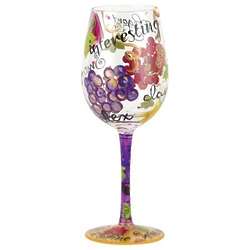 Wine Snob Wine Glass