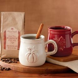 Harvest Mugs and Coffee Gift
