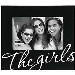 The Girls Black Picture Frame