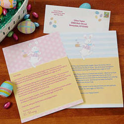 Easter Bunny Personalized Letter