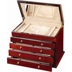 Large Teakwood Jewelry Box