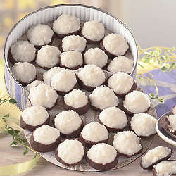 Coconut Chocolate Drops Large Gift Tin
