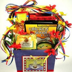 Soups On Get Well Gift Basket