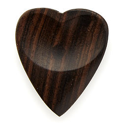 Wooden Heart Guitar Pick