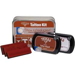 Texas Longhorns Colorbox Tattoo Kit