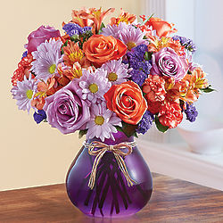 Large Plum Crazy for Fall Bouquet