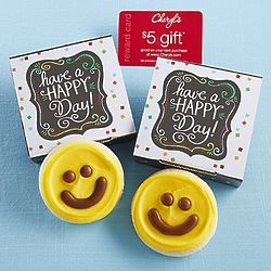 Have a Happy Day Smiley Face Cookie Card