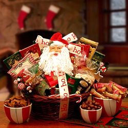 Santa's Sweet Shop of Chocolates Gift Basket
