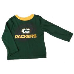 Toddler's Green Bay Packers Long Sleeve T-Shirt