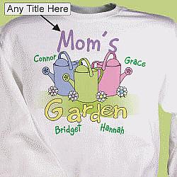 Personalized Garden Sweatshirt