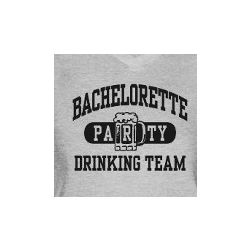 Bachelorette Party Drinking Team Women's V-Neck Tee