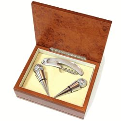 Golfer's Wine Stoppers Gift Set
