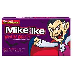 Mike and Ike Vampire Variety Halloween Candy Box
