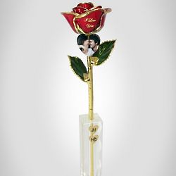 I Love You Rose with Vase and Heart