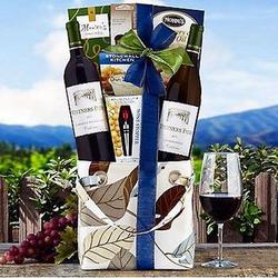 Vintners Path Winery Duet Gift Basket Tote