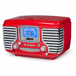 Corsair CD Player and Radio in Red