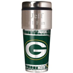 Personalized Green Bay Packers Hot Cold Tumbler