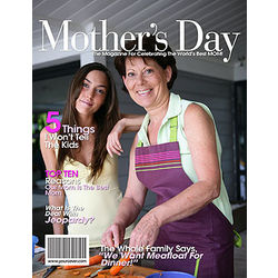 Mother's Day Personalized Magazine Cover
