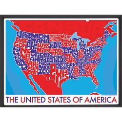 United States Designer Map