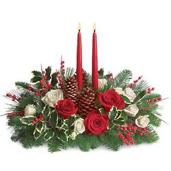 Christmas Wishes Floral Centerpiece