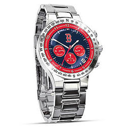 Boston Red Sox Commemorative Chronograph Collector's Watch