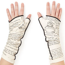 Literary Writing Gloves