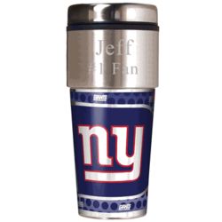 Personalized New York Giants Hot Cold Tumbler