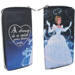 Kids Disney Cinderella Large Zip-Around Wallet