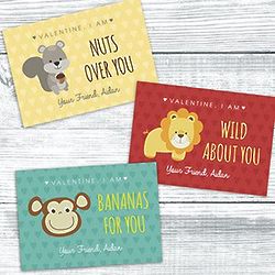Personalized All About You Valentine's Day Cards