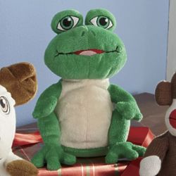 Pip Squeek Frog Stuffed Animal