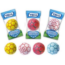 60 Count Wrapper Soccer Balls Bubble Gum