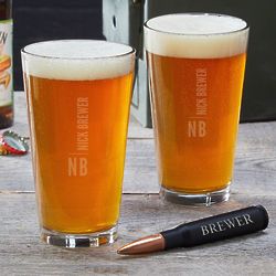 Calvin Personalized Beer Gift Set