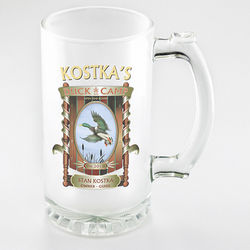 Duck Camp Personalized Frosted Sports Mugs