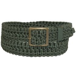Men's Big and Tall Paracord Braided Survival Belt