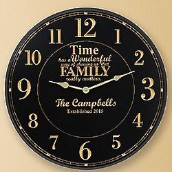 Personalized Time Has a Way Wall Clock