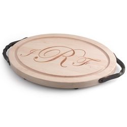 Personalized Maple Oval Cutting Board