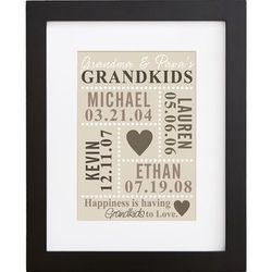 Our Grandkids Framed Print