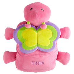 Personalized Plush Butterfly Blanket