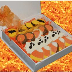 Hand Decorated Halloween Oreo Cookie Gift Box