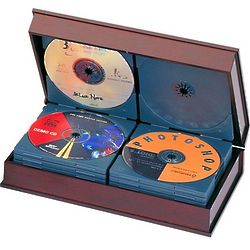 Personalized 24-disc DVD Blu-ray Storage Box
