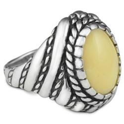 Yellow Jasper Sterling Silver Ring