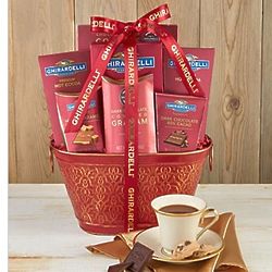 Classic Ghirardelli Deluxe Gift Basket