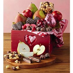 Deluxe Gourmet Goodies Valentine's Gift Basket