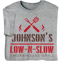 Personalized Low N' Slow BBQ Tee