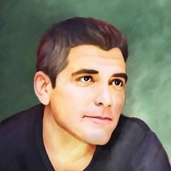 George Clooney Limited Edition Fine Art Print